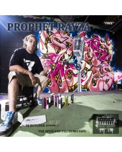 Prophet Rayza The Spits & Pieces Mixtape Vol.1 Front Cover