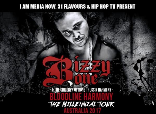 Bizzy Bone & Children of Bone Thugs N Harmony Australian Tour 2017