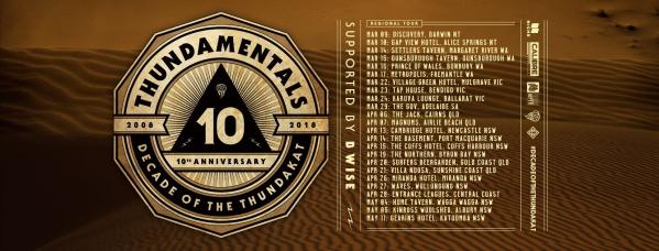 Thundametals - 10 Year Anniversary Regional Tour