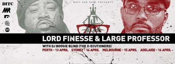 Lord Finesse & Large Professor Ft Boogie Blind Australian Tour