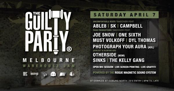 The Guilty Party Announce Melbourne Event!