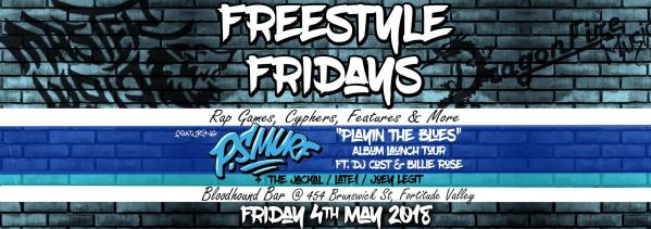 Freestyle Fridays - P.Smurf Brisbane Album Launch