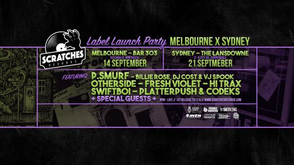 Gig News: Scratches Records Label Launch Party's